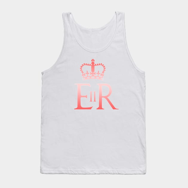 Queen Elizabeth II Royal Cypher Tank Top by Scar